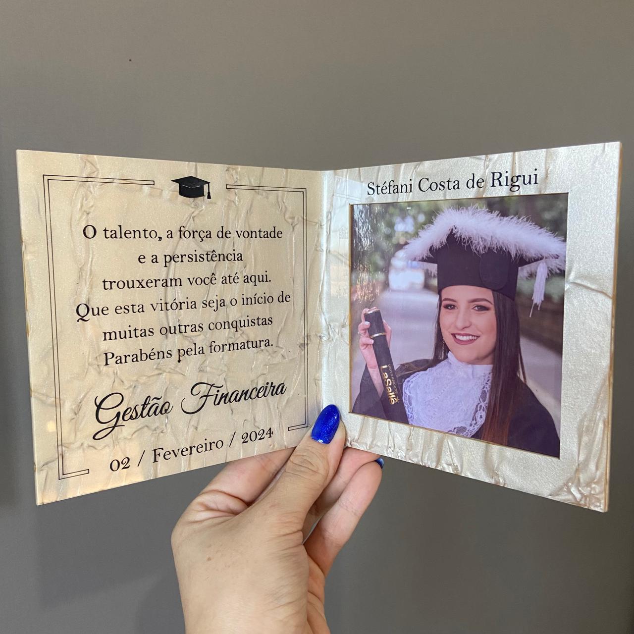 Porta Retrato Formatura