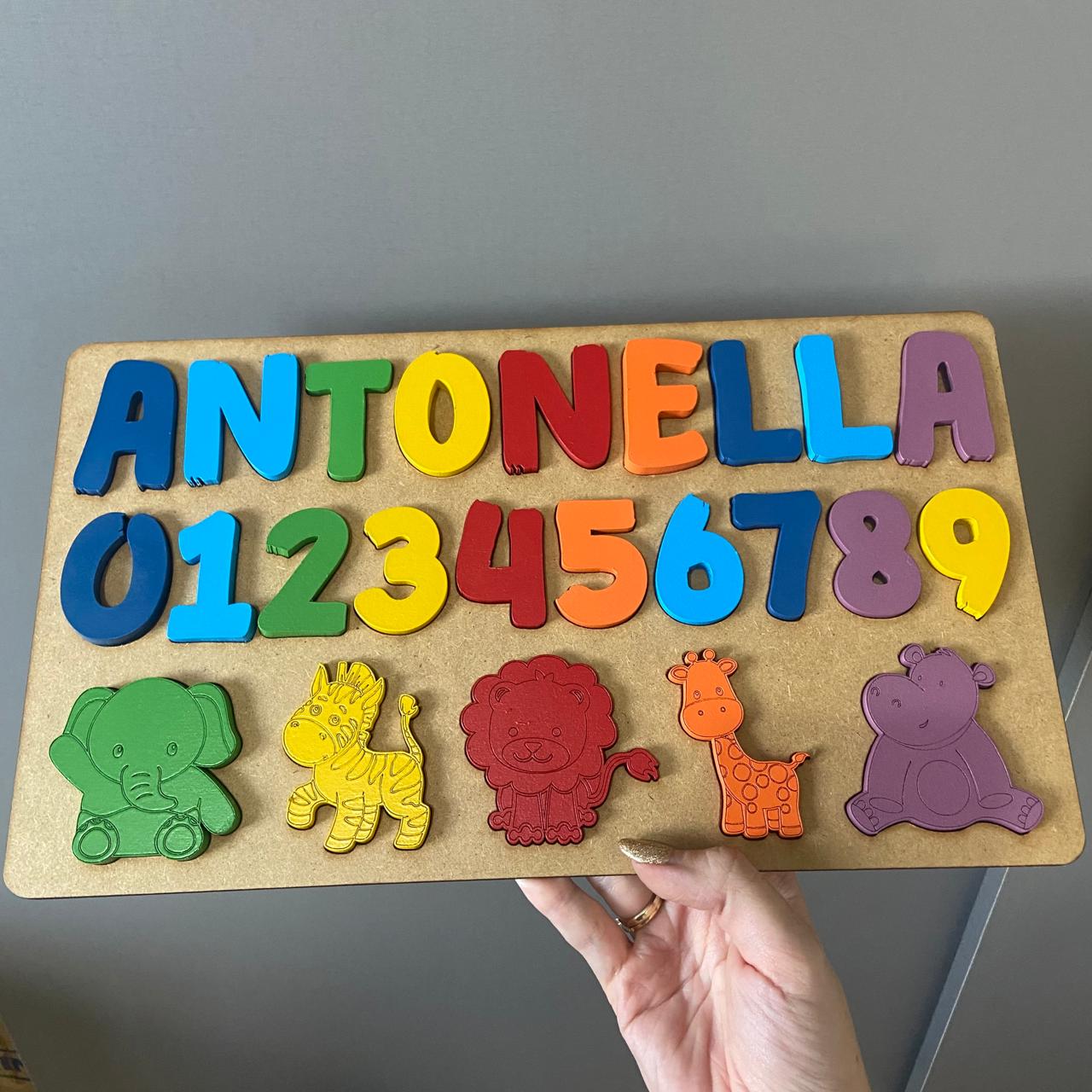 Brinquedo Educativo 1 Nome