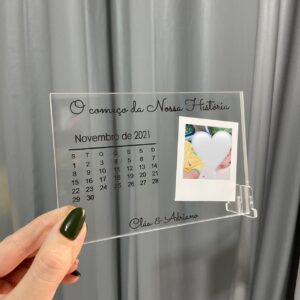 Calendário com Foto