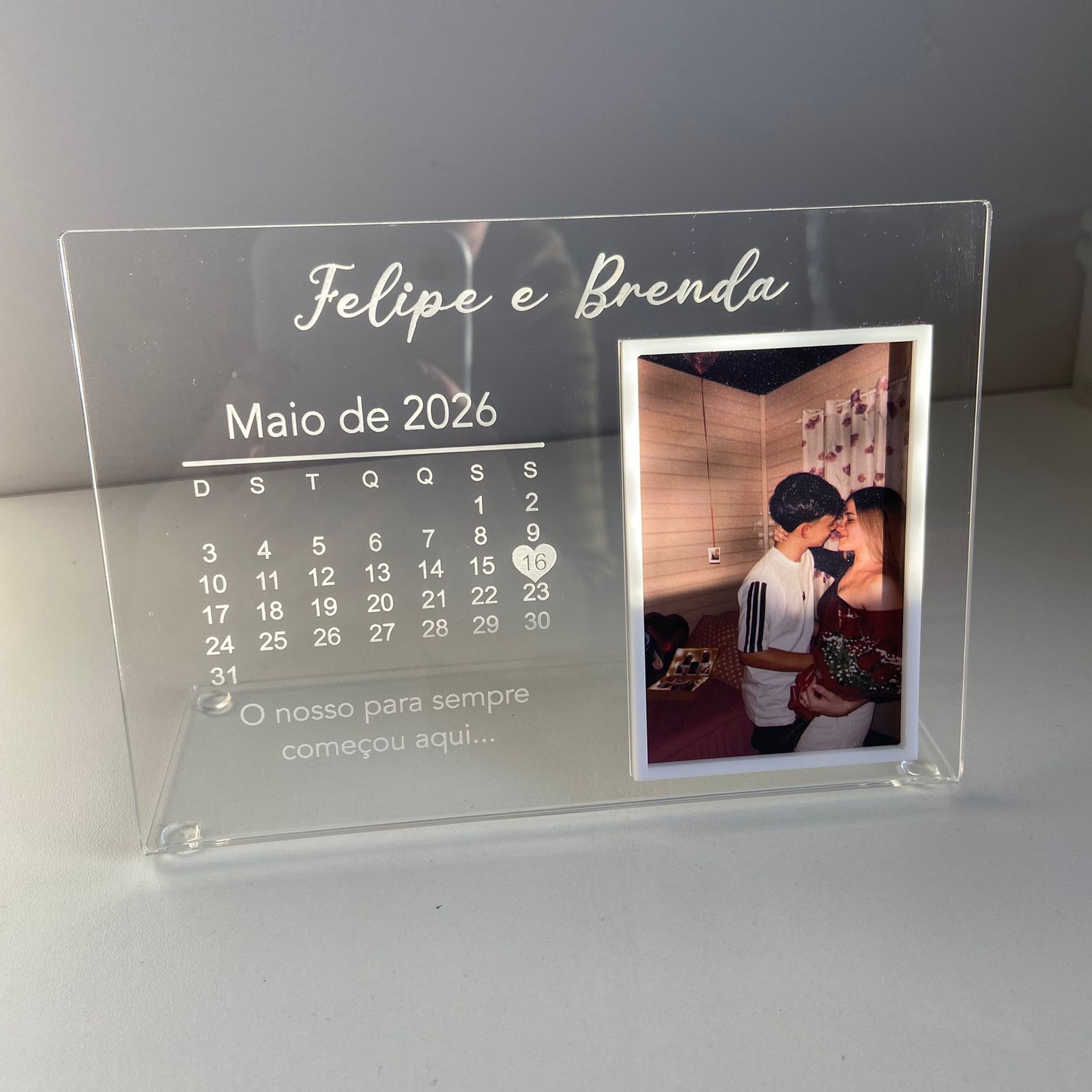 Calendário nosso para sempre